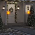 Miniatyrbillede 1 af 11: vidaXL juledekoration med LED-lys og jordspyd foldbar 57 cm gul