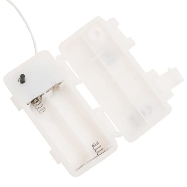 vidaXL Jouluvalo 3 LED-valoa taitettava valkoinen