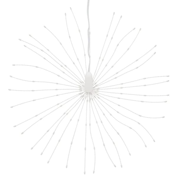 vidaXL lysende starburst-dekoration 4 stk. 140 LED'er 17 cm flerfarvet