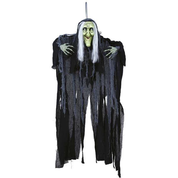 Grön Häxa 90cm (Rörelse & Ljud)