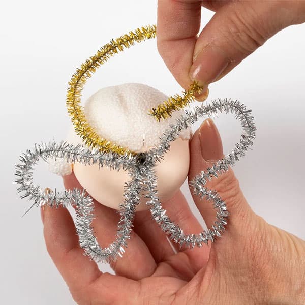 Mini DIY Kit - Julgranskulor Ängel och Tomte