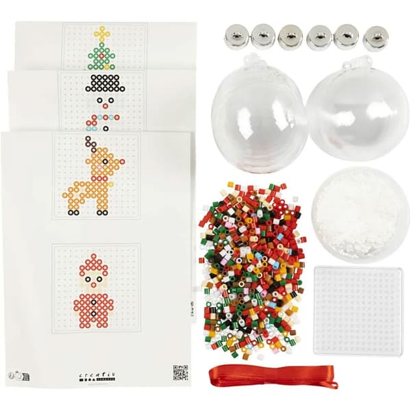 Julpyssel - DIY Kit Julgranskulor - Pärla Fina Julfigurer