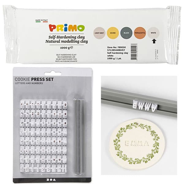 Julpyssel Kit - Egna Juldekorationer med Stämplar