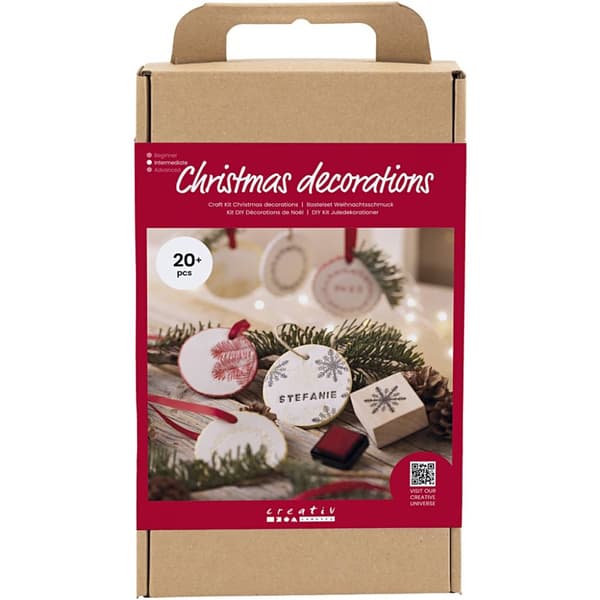 Julpyssel Kit - Egna Juldekorationer med Stämplar
