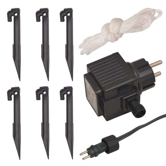 Uppblåsbar Snögubbefamilj Led Ip44 240 Cm