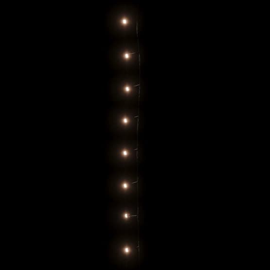 Ljusslinga Med 600 Led 60 M 8 Ljuseffekter Ip44 Varmvit