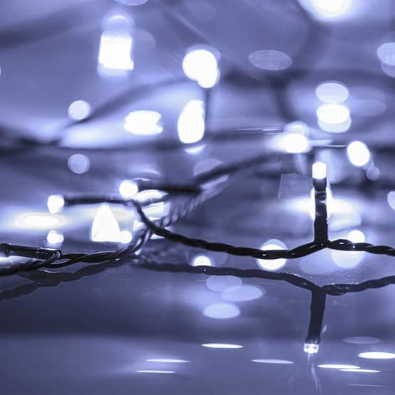 Ljusslinga 600 Led Inne/Ute Ip44 60 M Kallvit