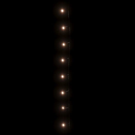 Ljusslinga Med 1000 Led 100 M 8 Ljuseffekter Ip44 Varmvit