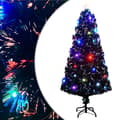 Miniatyrbild 1 av 9: Plastgran Med Fot Och Led 150 Cm Fiberoptik