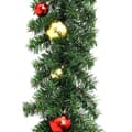 Miniatyrbild 3 av 4: Julgirlang Med Julgranskulor 20 M