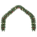 Miniatyrbild 2 av 4: Julgirlang Med Julgranskulor 20 M