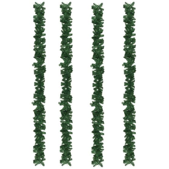 Julgirlanger 4 St Grön 270 Cm Pvc