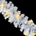 Miniatyrbild 6 av 7: Julgirlang Med Led-Lampor 5 M Vit