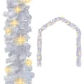 Miniatyrbild 1 av 7: Julgirlang Med Led-Lampor 5 M Vit