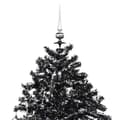 Miniatyrbild 4 av 7: Julgran Med Snö Och Paraplybas Svart 170 Cm Pvc