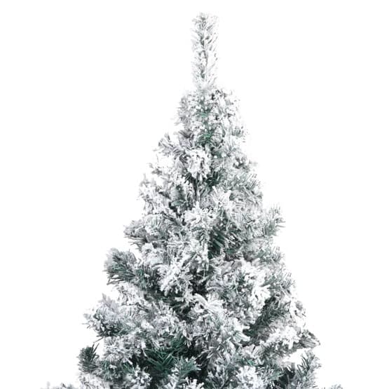 Plastgran Med Snö Grön 240 Cm Pvc