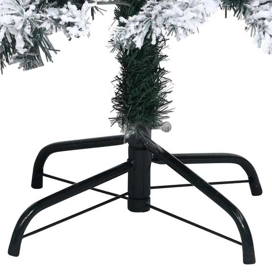 Plastgran Med Snö Grön 240 Cm Pvc