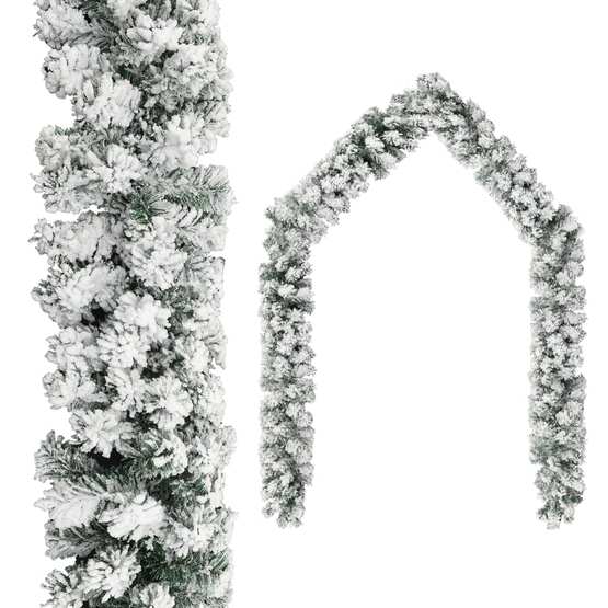 Julgirlang Med Snö 5 M Pvc