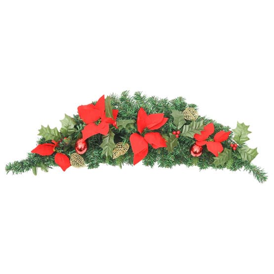 Julbåge Grön Med Led 90 Cm Pvc