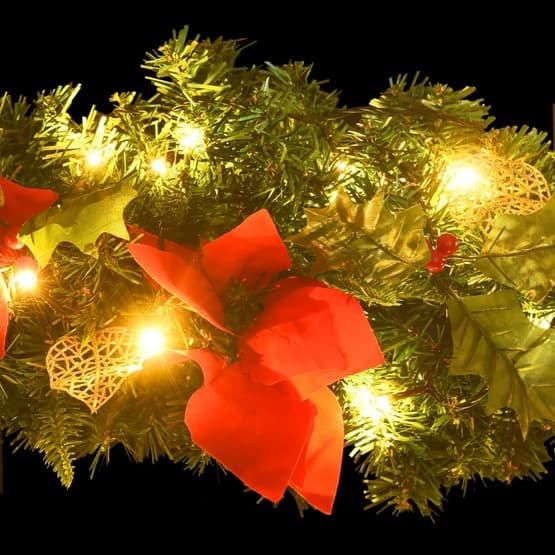Julbåge Grön Med Led 90 Cm Pvc