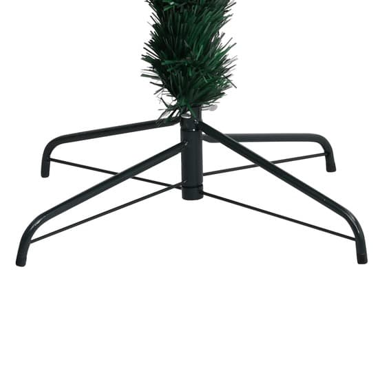 Plastgran Med Fot Grön 120 Cm Fiberoptik