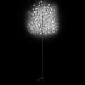 Miniatyrbild 4 av 8: Plastgran 220 Led Körsbärsblommor Kallvitt Ljus 220 Cm