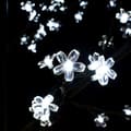 Miniatyrbild 7 av 8: Plastgran 220 Led Körsbärsblommor Kallvitt Ljus 220 Cm