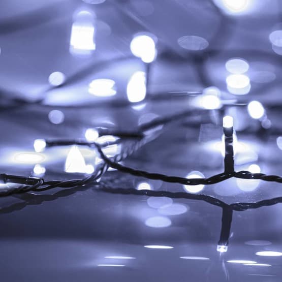 Ljusslinga 2000 Led Inne/Ute 200M Ip44 Kallvit