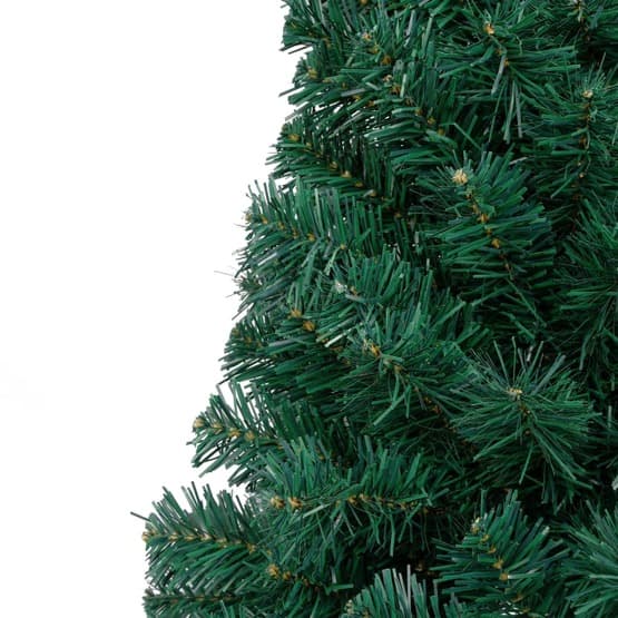 Halv Plastgran Med Fot Grön 120 Cm Pvc