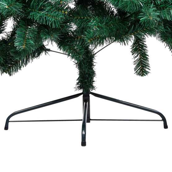Halv Plastgran Med Fot Grön 120 Cm Pvc