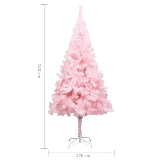 Plastgran Med Fot Rosa 240 Cm Pvc