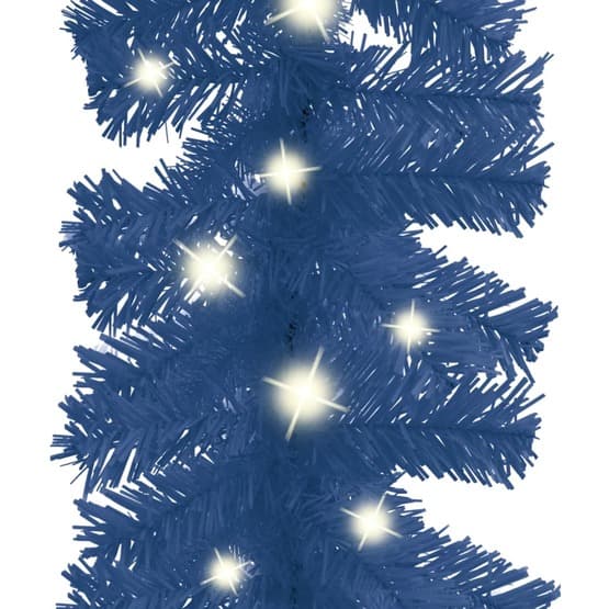 Julgirlang Med Led-Lampor 20 M Blå