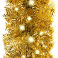 Miniatyrbild 3 av 7: Julgirlang Med Led-Lampor 10 M Guld