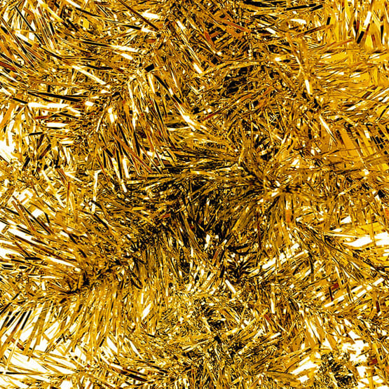 Julgirlang Med Led-Lampor 10 M Guld