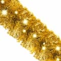 Miniatyrbild 5 av 7: Julgirlang Med Led-Lampor 10 M Guld
