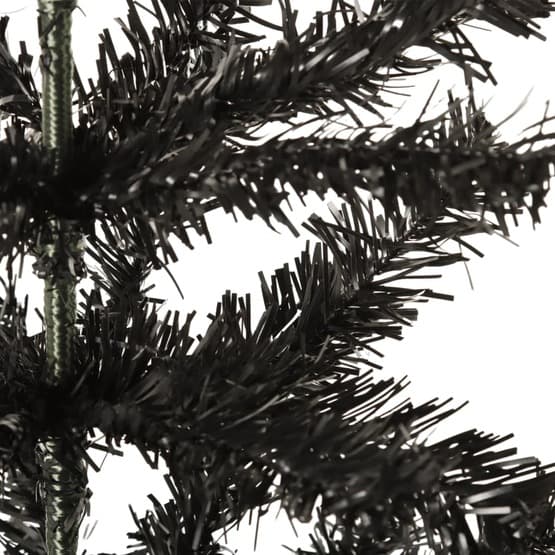 Julgran Smal Svart 150 Cm