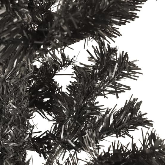 Julgran Smal Svart 180 Cm