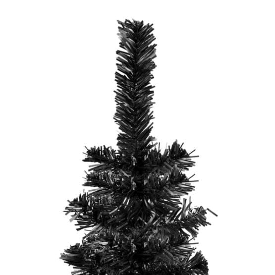 Julgran Smal Svart 240 Cm