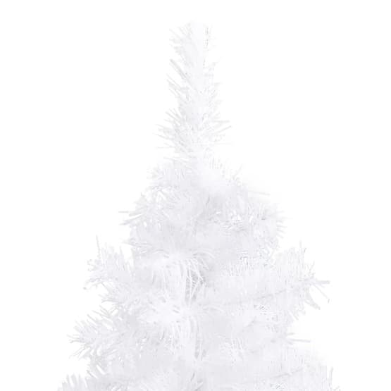 Plastgran För Hörn Vit 210 Cm Pvc