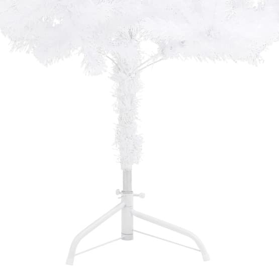 Plastgran För Hörn Vit 210 Cm Pvc