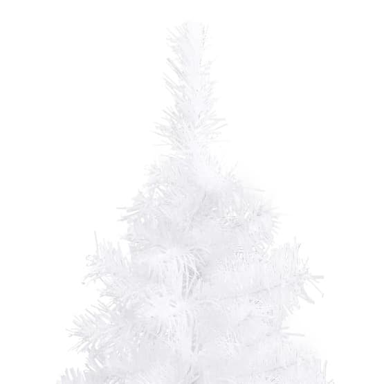 Plastgran För Hörn Vit 240 Cm Pvc