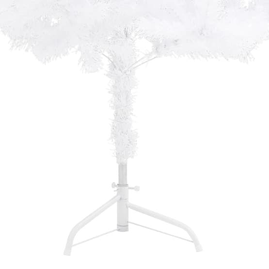 Plastgran För Hörn Vit 240 Cm Pvc
