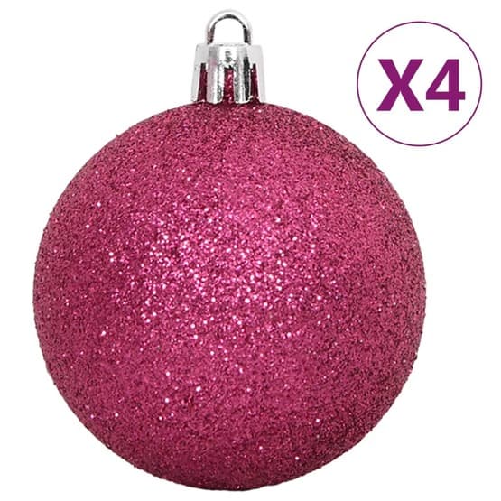 Julgranskulor 108 St Vit Och Rosa