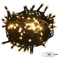Miniatyrbild 2 av 8: Julgranskulor 120 St Med Spira Och 300 Led Guld Och Brons