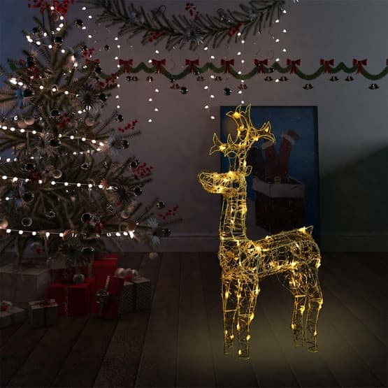 Juldekoration Ren 90 Led 60X16X100 Cm Akryl