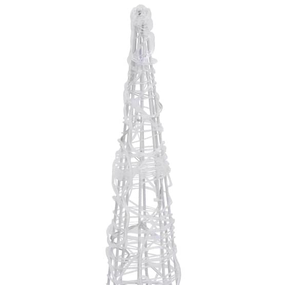 Ljuskon Led Pyramid Akryl Flerfärgad 120 Cm