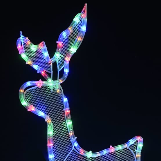 Julbelysning Ren Och Släde Nät 432 Led
