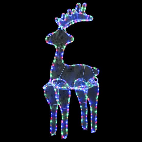 Juldekoration Ren Mesh 306 Led 60X24X89Cm