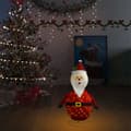 Miniatyrbild 3 av 9: Dekorativ Jultomte Med Led Lyxigt Tyg 60 Cm