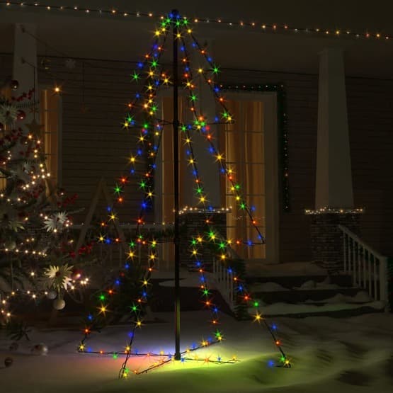 Ljuskon För Julgran 200 Led Inne/Ute 98X150 Cm